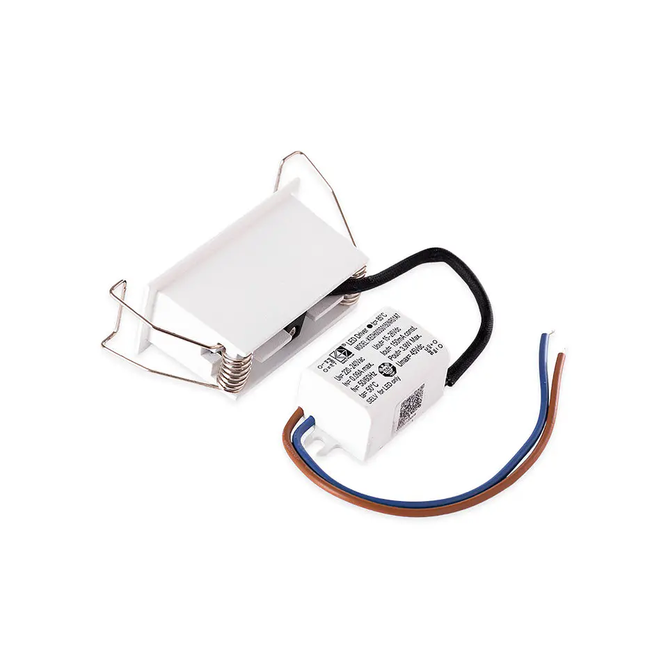 Foco Downlight LED 4W 306Lm 4200ÂºK Retangular PRO SMD3030 50.000H [JW-4W-MW] 3
