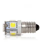 LÃ¢mpada LED E10 1W 90Lm 6000ÂºK 12VDC LEDs 40.000H [CA-E10-5MD5050-CW] - Thumbnail 2
