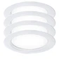 Pacote de 4 Downlights LED 24W 2.160Lm 6000ÂºK IP65 Banheiros/Cozinhas 50.000H [SL-DLFS06-24W-CW-PK4] - Thumbnail 3