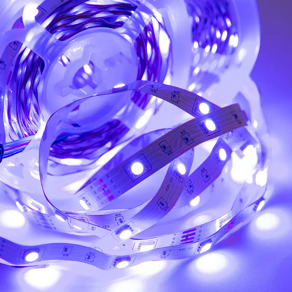 Kit de tira 36W 1.500Lm 150 LEDs 5 metros RGB Blister Transformer, controlador, controle Bluetooth IP20 40.000H [CA-KITRGB-5M] 3