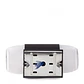 Aplique LED 14W 1300Lm 2700ÂºK Aubrey 40.000H [HO-AC-WL-01-2X7-WW] - Thumbnail 2