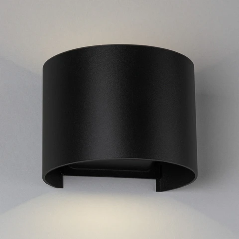 Aplique LED para exterior 2x5W 100Lm/W IP65 Preto 4000K [HO-APL07-IP65-BW]