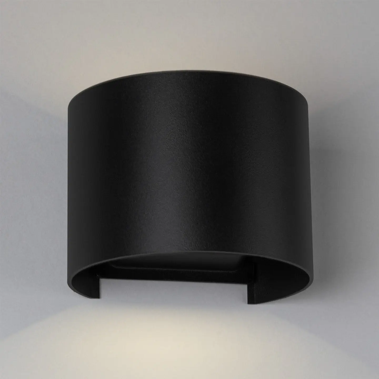 Aplique LED para exterior 2x5W 100Lm/W IP65 Preto 2700ÂºK [HO-APL07-IP65-B-WW] 1