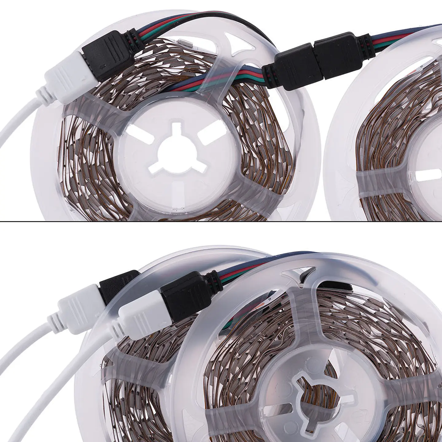 Kit de tira 36W 1.500Lm 150 LEDs 5 metros RGB Blister Transformer, controlador, controle Bluetooth IP20 40.000H [CA-KITRGB-5M] 4