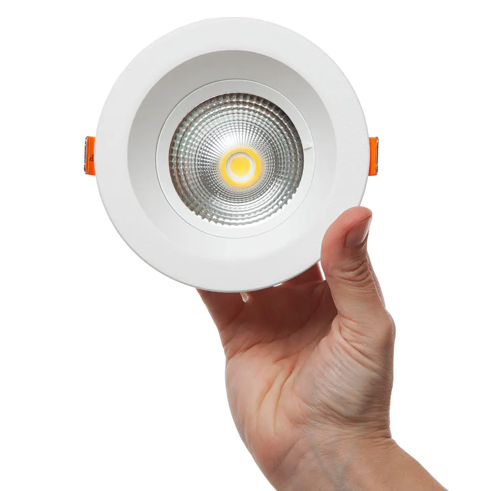 Foco Downlight Circular LED 9W 1260Lm 4200ÂºK Antirreflexo UGR19 40.000H [HO-DL-AD-COB-9W-W] 3