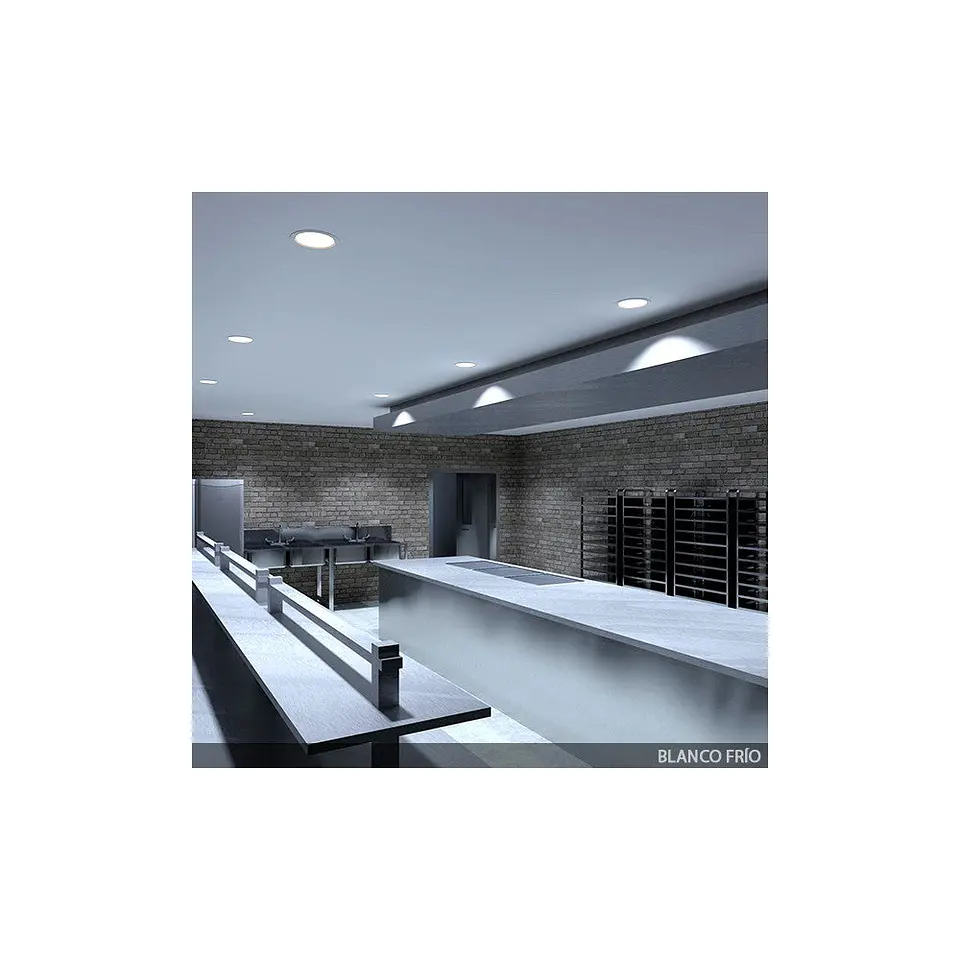 Pacote de 4 Downlights LED 24W 2.160Lm 6000ÂºK IP65 Banheiros/Cozinhas 50.000H [SL-DLFS06-24W-CW-PK4] 8