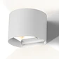 Aplique LED para exterior 2x5W 100Lm/W IP65 Branco 2700ÂºK [HO-APL07-IP65-W-WW] - Thumbnail 3