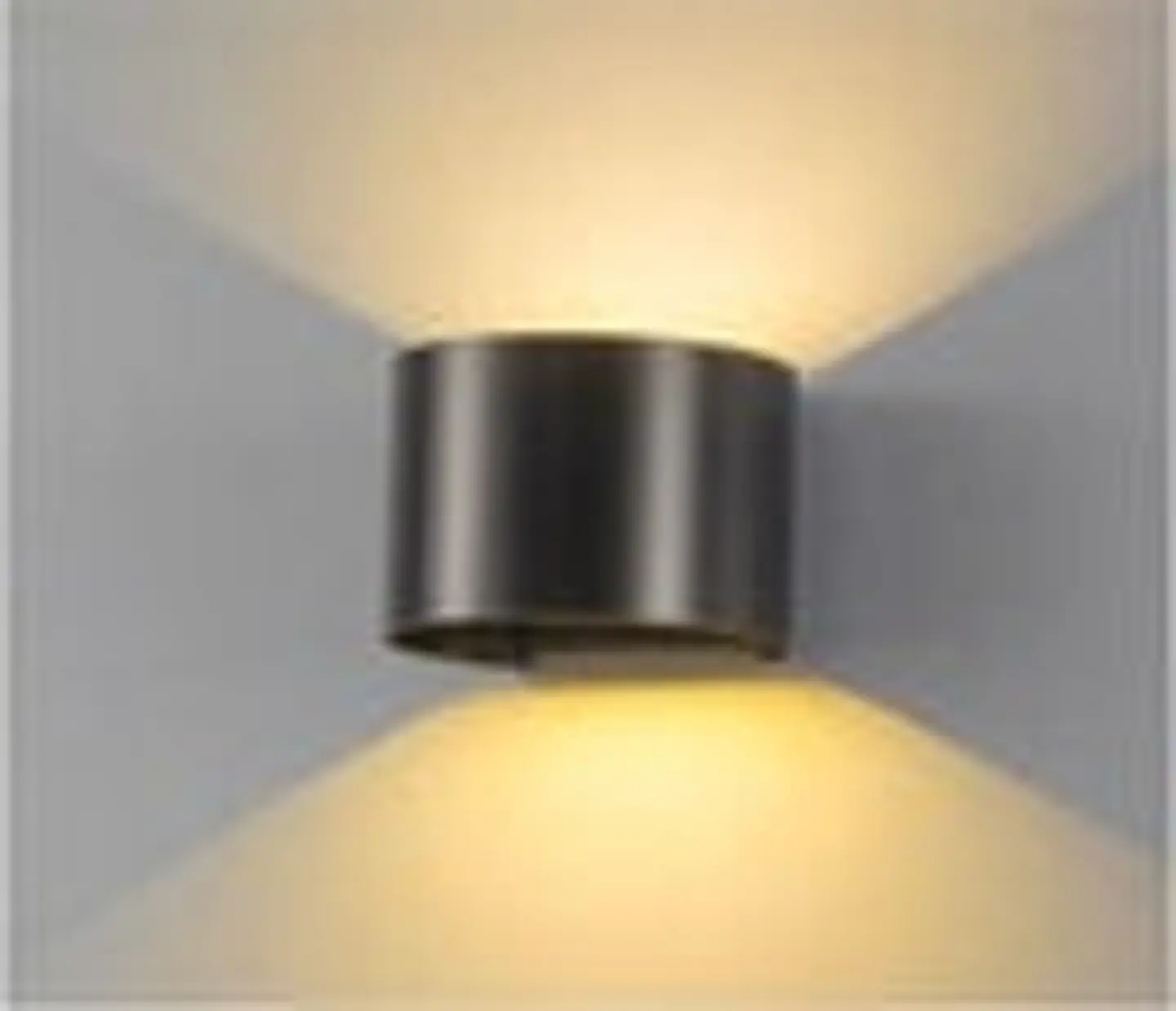 Aplique LED para exterior 2x5W 100Lm/W IP65 Preto 2700ÂºK [HO-APL07-IP65-B-WW] 7