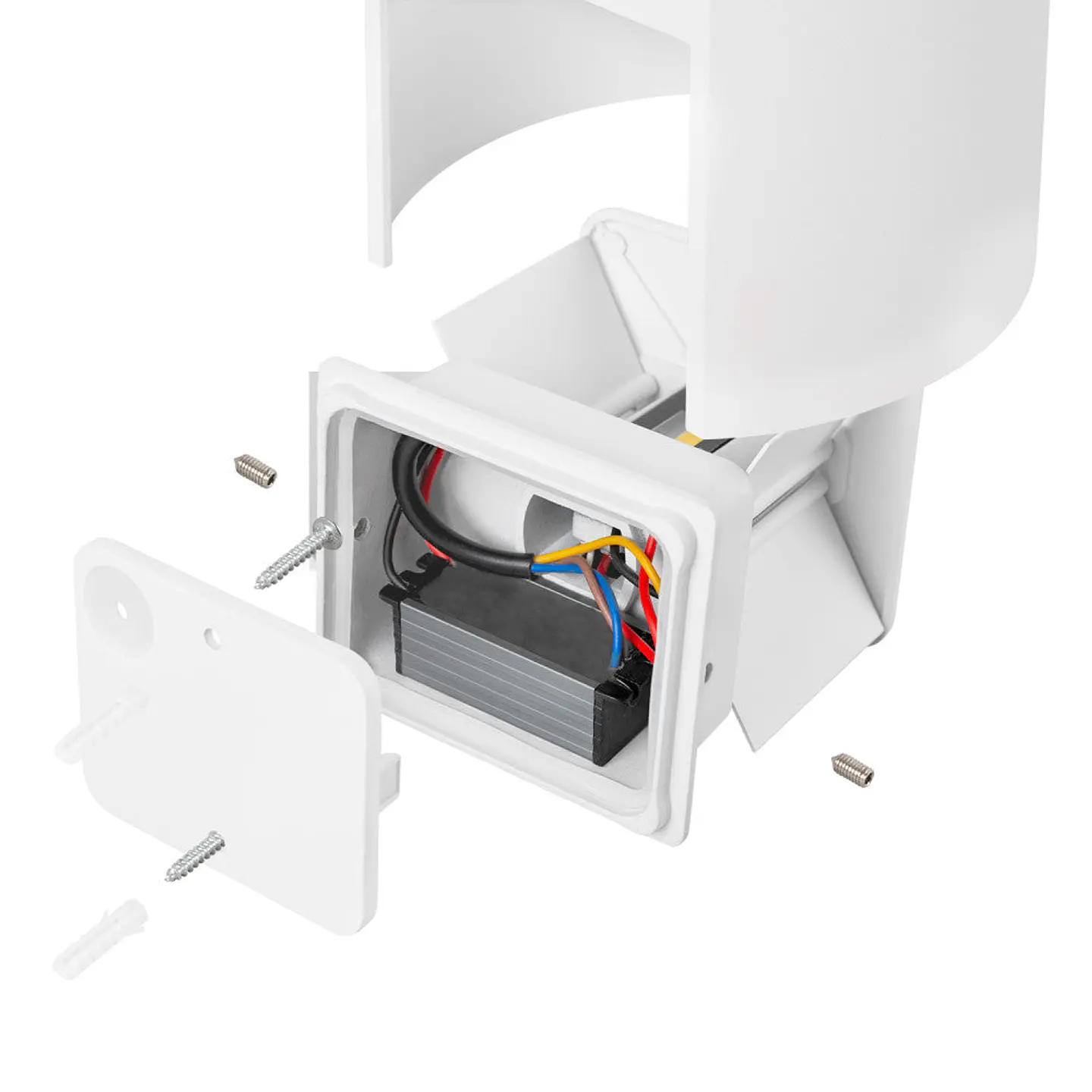 Aplique LED para exterior 2x5W 100Lm/W IP65 Branco 2700ÂºK [HO-APL07-IP65-W-WW] 5