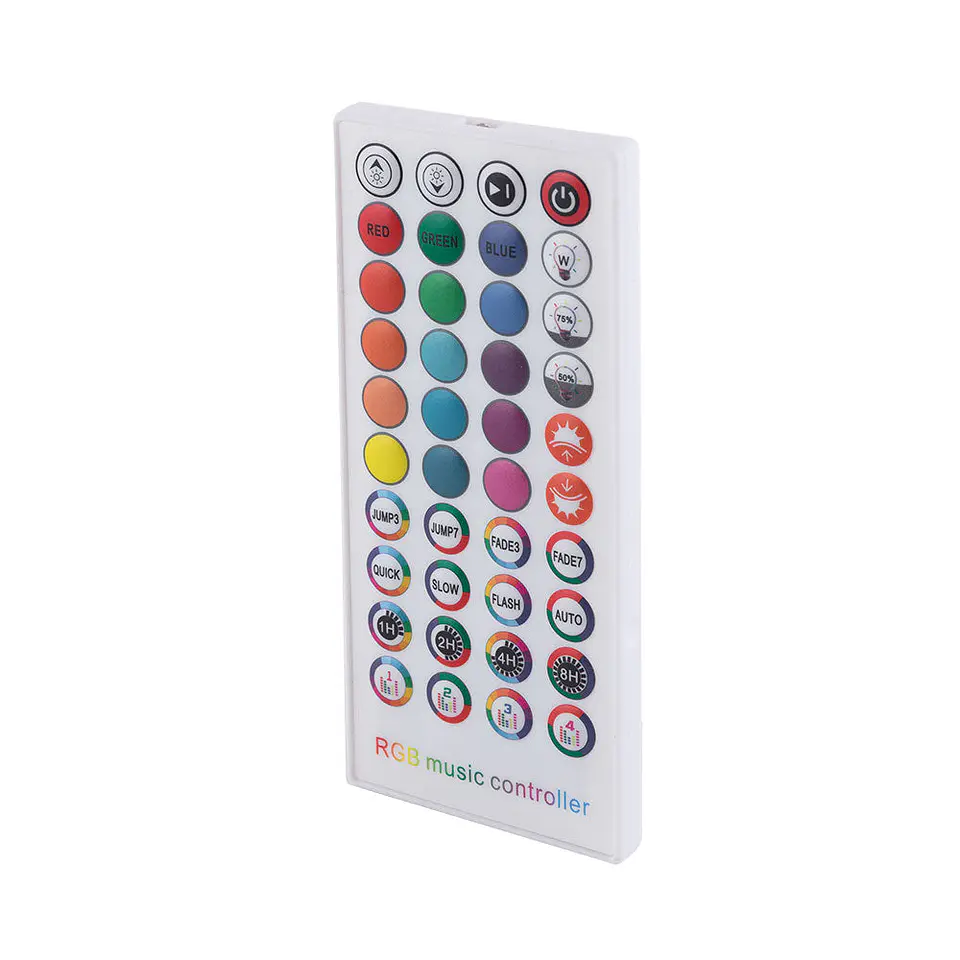 Kit de tira 72W 3.000Lm 300 LEDs 10 metros RGB Blister Transformer, controlador, controle Bluetooth IP20 40.000H [CA-KITRGB-10M] 5
