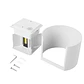 Aplique LED para exterior 2x5W 100Lm/W IP65 Branco 4000K [HO-APL07-IP65-WW] - Thumbnail 6