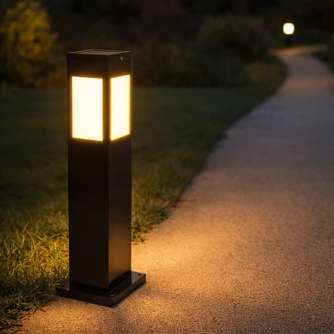 Solar LED Beacon 2700ºK Painel: 6V/3W Battery: 3.7V/4000Mah Remote Control [Ho-Solarlawnlight-03]