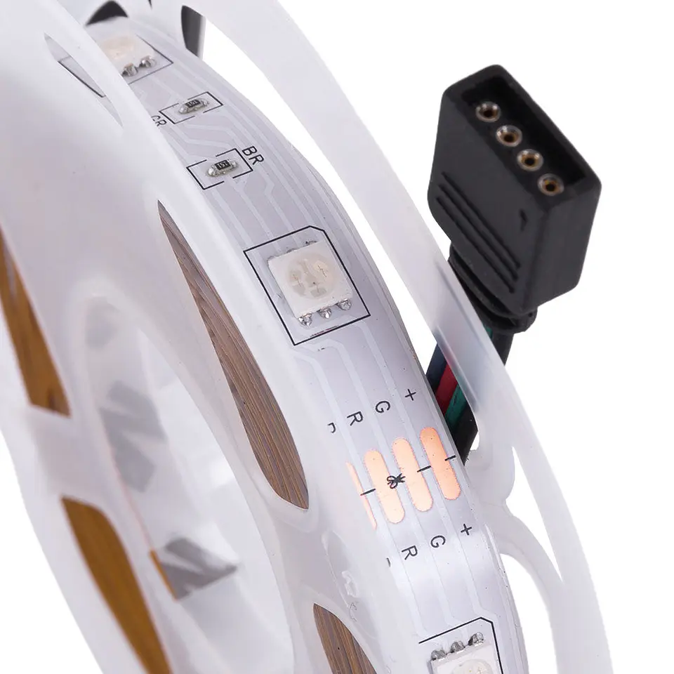 Kit de tira 72W 3.000Lm 300 LEDs 10 metros RGB Blister Transformer, controlador, controle Bluetooth IP20 40.000H [CA-KITRGB-10M] 7