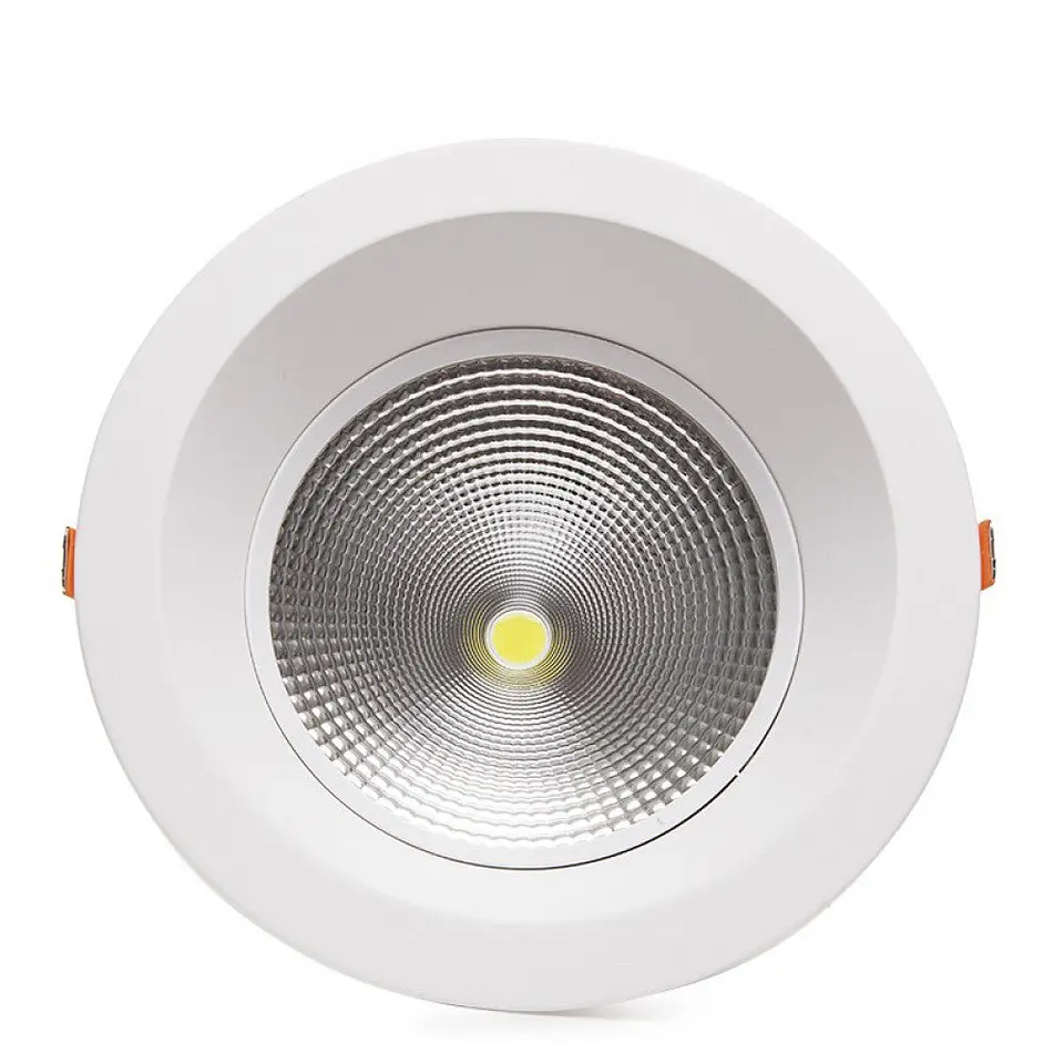 Foco Downlight Circular LED 24W 3360Lm 2700ÂºK Antirreflexo UGR19 40.000H [HO-DL-AD-COB-24W-WW] 3