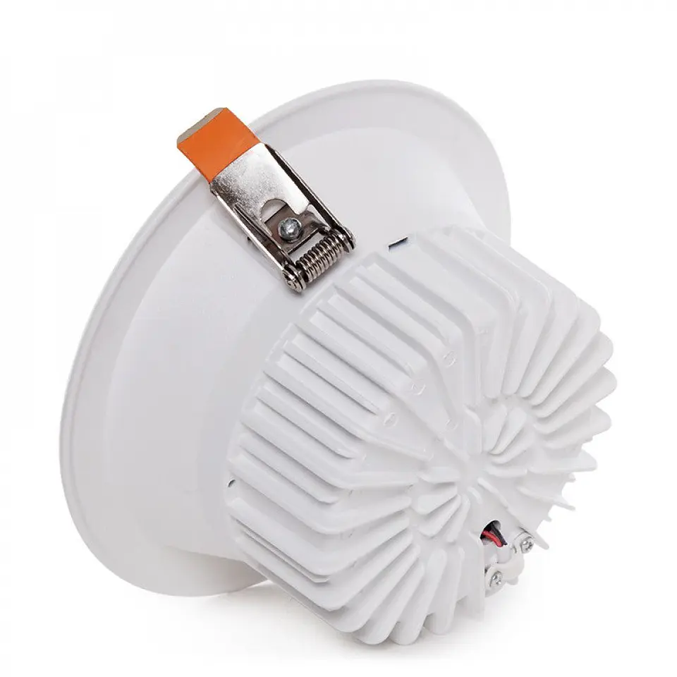 Foco Downlight Circular LED 24W 3360Lm 4200ÂºK Antirreflexo UGR19 40.000H [HO-DL-AD-COB-24W-W] 4