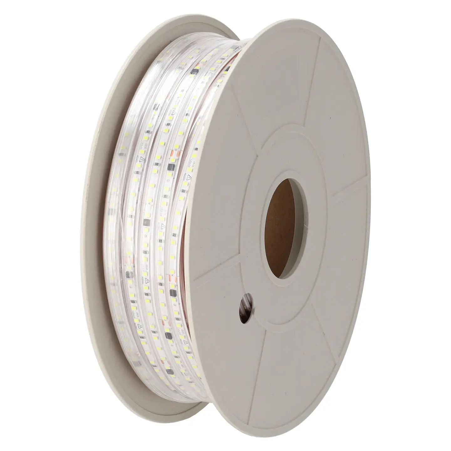 Fita de 120 LEDs/M 1500Lm/M 6000ÂºK SMD2835 Auto retificado 220VAC IP65 x50M 40.000H 1