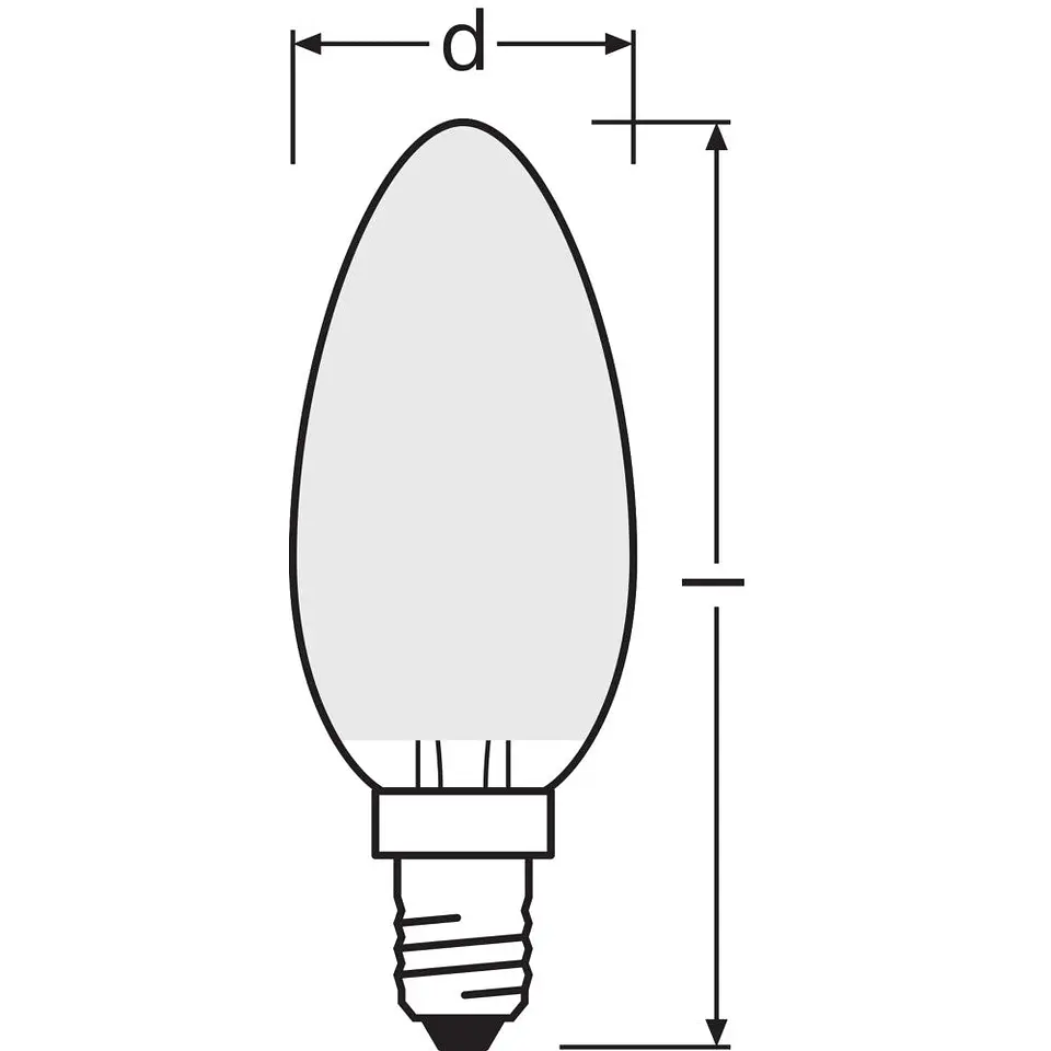 LÃ¢mpada LED Ledvance/Osram 
