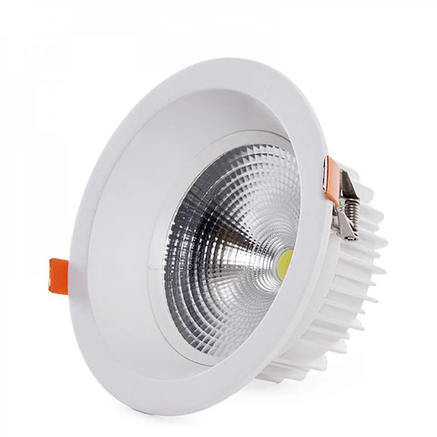 Foco Downlight Circular LED 18W 2520Lm 6000ºK Antirreflexo UGR19 40.000H [HO-DL-AD-COB-18W-CW]