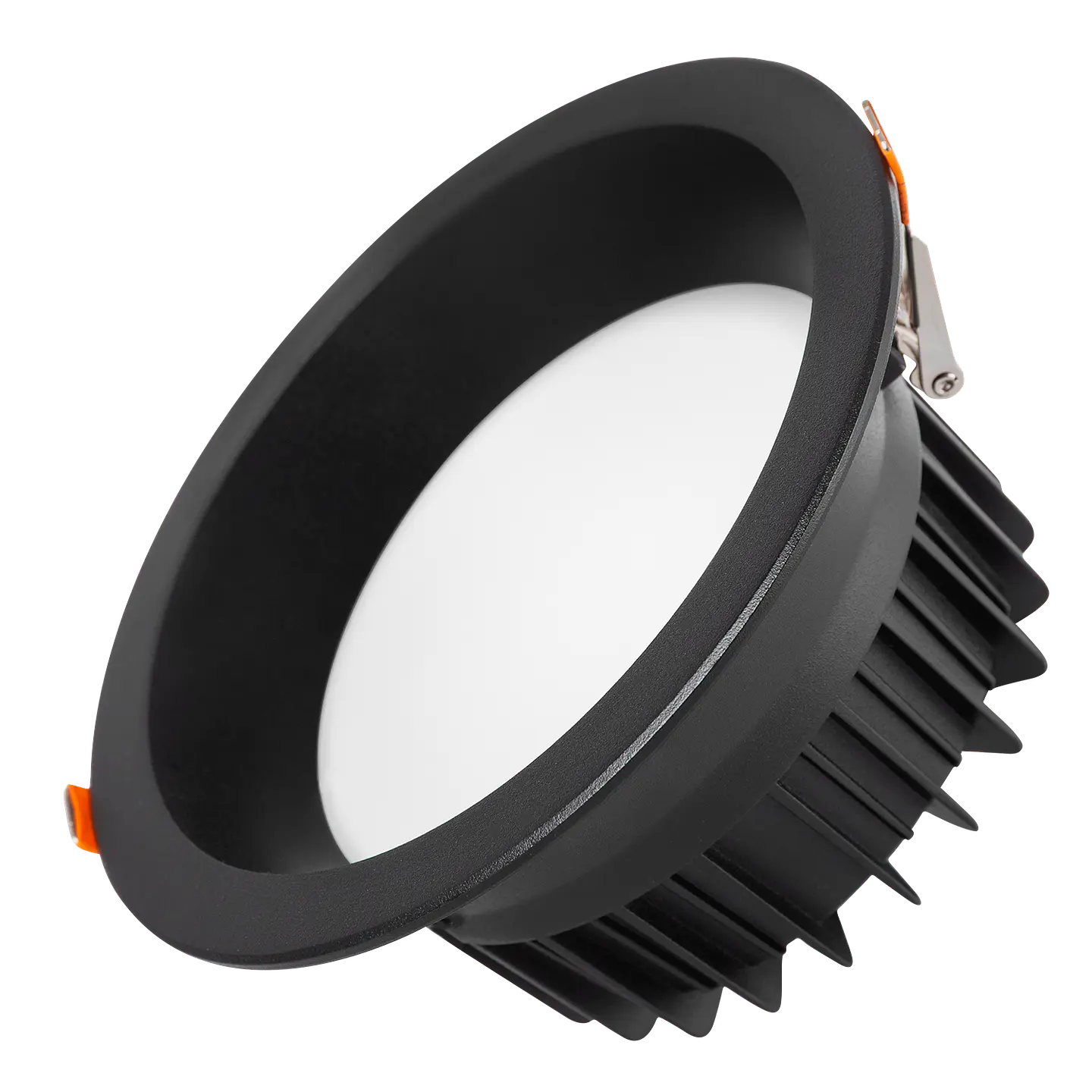 Foco Downlight Circular LED 20W 2.000Lm 3000ÂºK Antirreflexo UGR19 40.000H Preto 2
