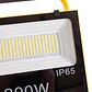 Refletor LED Solar 200W 6500K Painel: 6V/12W Bateria: 7.2V/18000MaH Controle Remoto [WR-KFL-E-200W] - Thumbnail 5