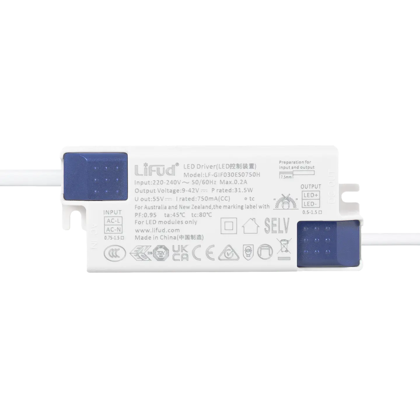 Foco Downlight Circular LED 30W 4200Lm 6000ÂºK Antirreflexo UGR19 40.000H 7
