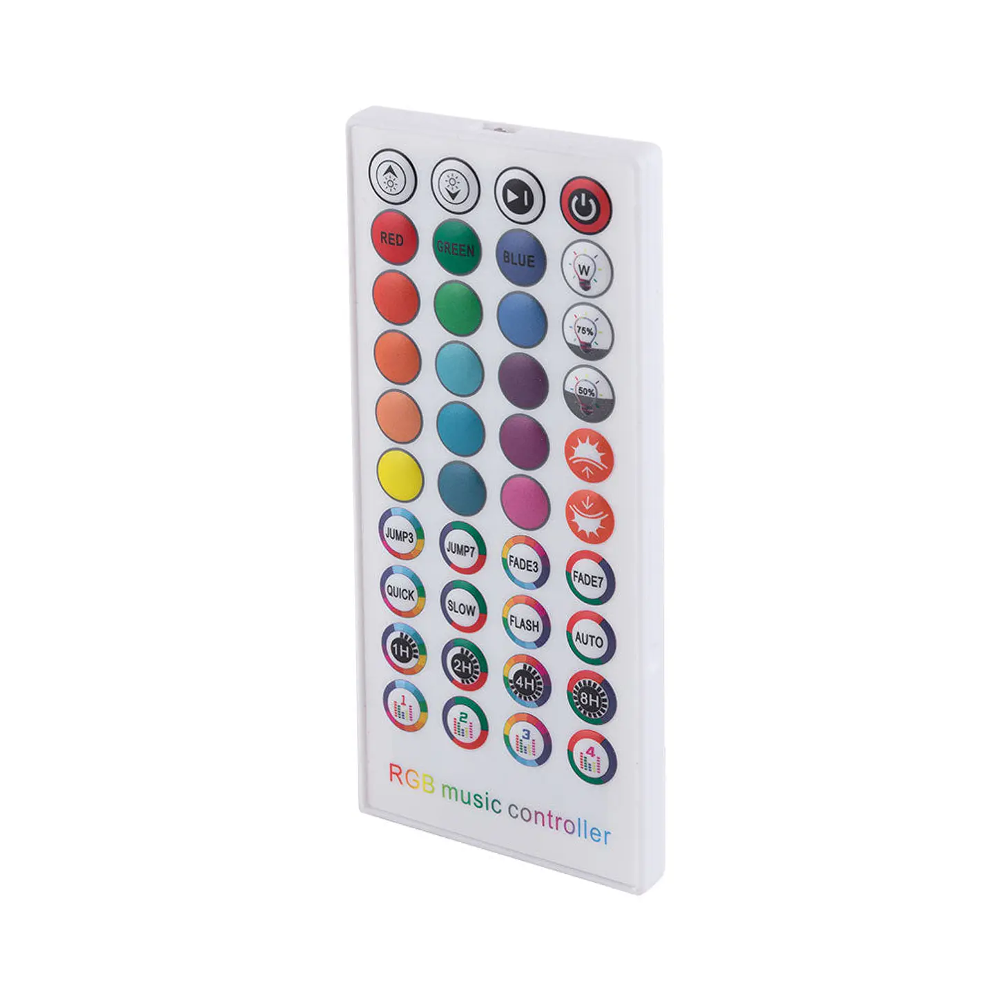Kit de tira 108W 4.500Lm 450 LEDs 15 metros RGB Blister Transformer, controlador, controle remoto IP20 40.000H [CA-KITRGB-15M] 5