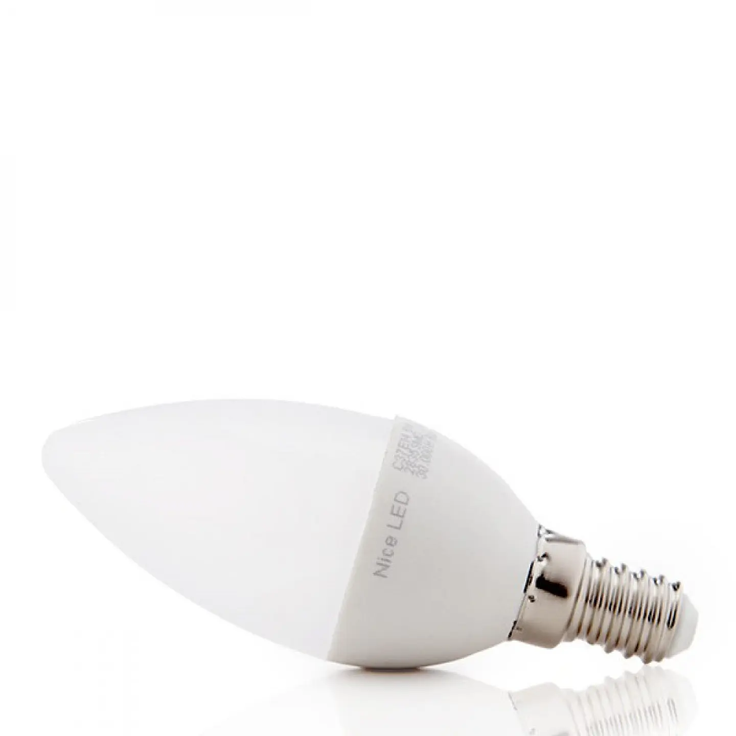 LÃ¢mpada LED E14 5W 500Lm 4000ÂºK 40.000H [HO-C37-E14-5W-RC-W] 3