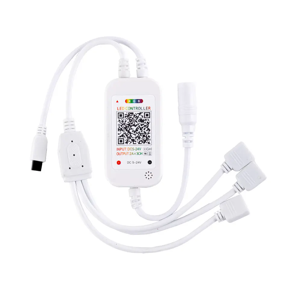 Kit de tira 108W 4.500Lm 450 LEDs 15 metros RGB Blister Transformer, controlador, controle remoto IP20 40.000H [CA-KITRGB-15M] 6