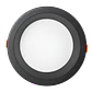 Foco Downlight Circular LED 20W 2.000Lm 6000ÂºK Antirreflexo UGR19 40.000H Preto - Thumbnail 4
