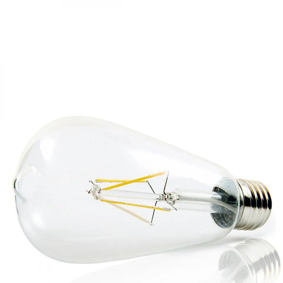 LÃ¢mpada LED E27 4W 273Lm 2000ÂºK Filamento 40.000H [JTX-ST64DH42-WW] 2