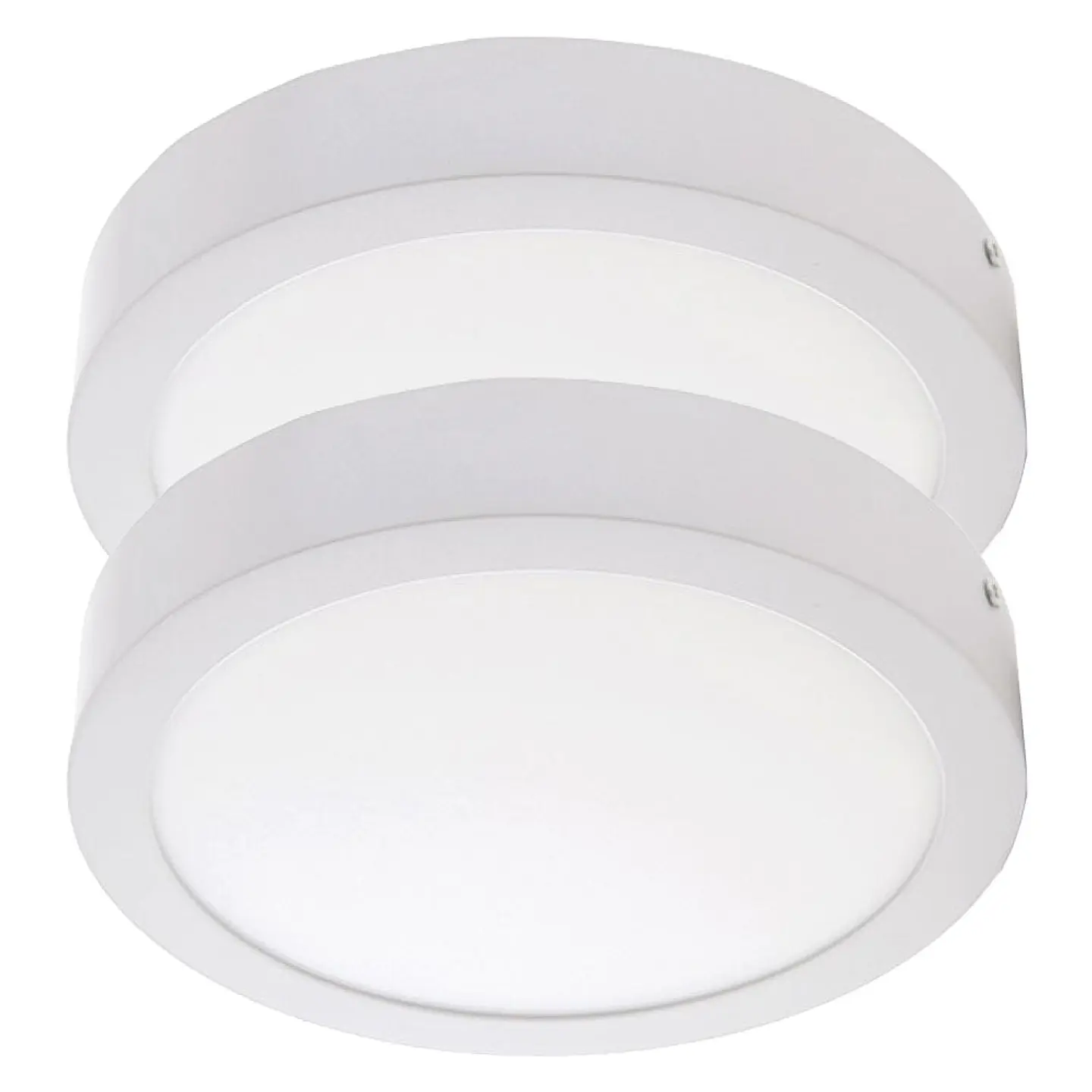 Pack 2 plafons LED 24W 1778Lm 2700ÂºK SuperfÃ­cie 40.000H [HO-PLAF-C-24W-WW-PK2-AP] 3