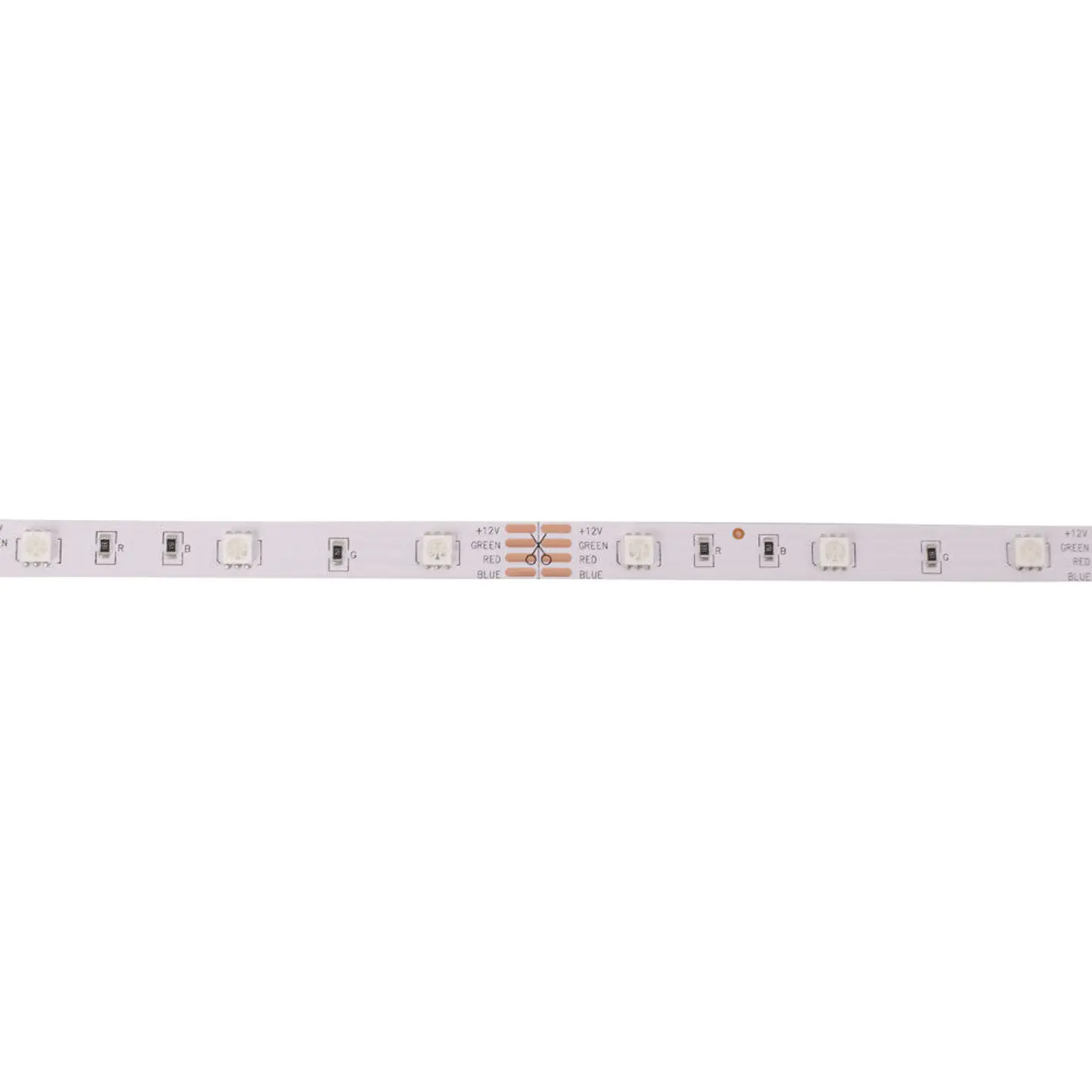 Faixa de 150 LEDs 36W 2.100Lm SMD5050 12VDC RGB x5M 40.000H [PL219011RGB]-RGB 6