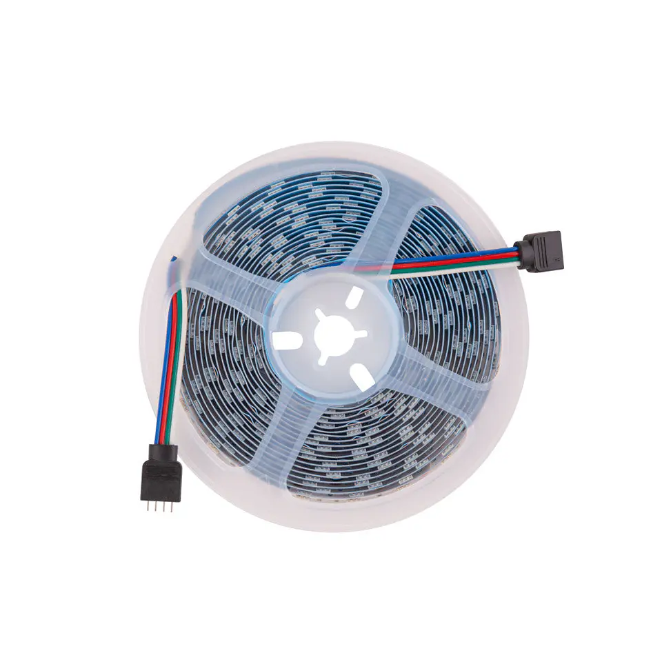 Faixa de 300 LEDs 72W 4.200Lm SMD5050 12VDC IP33 RGB 5M x5M 40.000H [PL-219012-RGB-IP33]-RGB 4