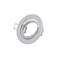Pack de 5 LÃ¢mpadas LED GU10 6W 500Lm 6000ÂºK 40.000H - Anel Downlight Redondo InclinÃ¡vel 