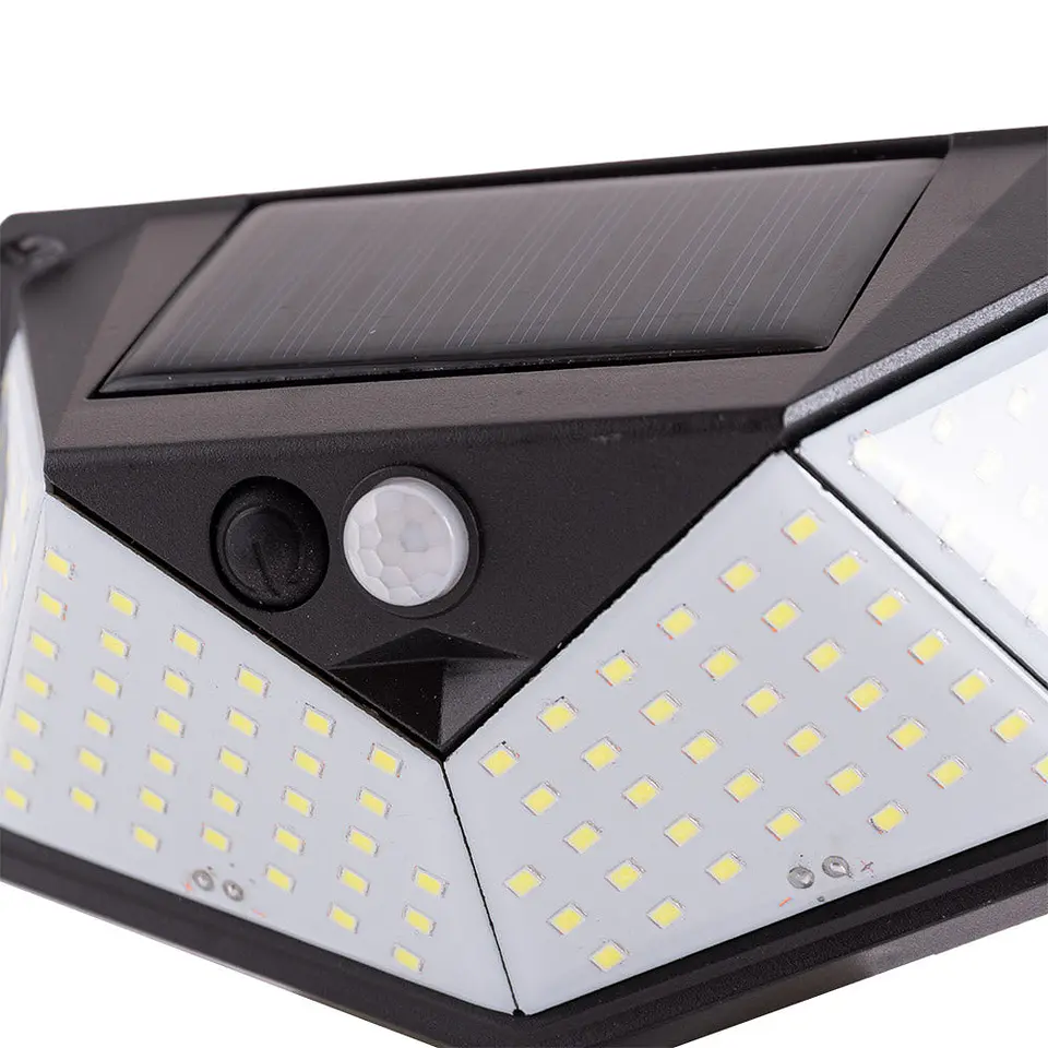 LÃ¢mpada de Parede LED 6000ÂºK Sensor Solar IP65 40.000H [HO-SW6080-PIR] 3