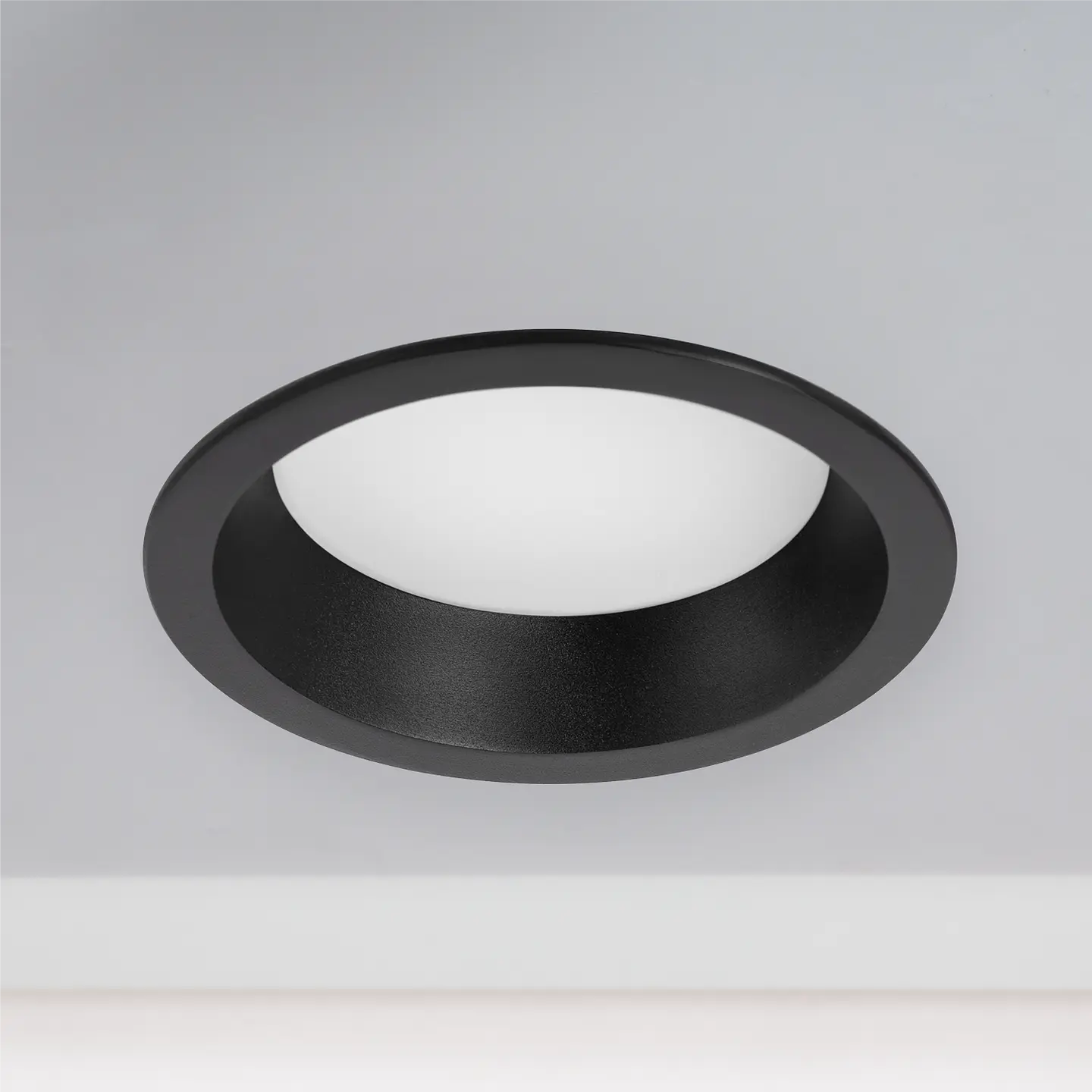Foco Downlight Circular LED 20W 2.000Lm 4000ÂºK Antirreflexo UGR19 40.000H Preto 8
