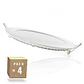 Pacote de 4 painÃ©is LED 12W 1200Lm 2700ÂºK 40.000H [HO-PLCIR12W-WW-PK4-AP] - Thumbnail 1