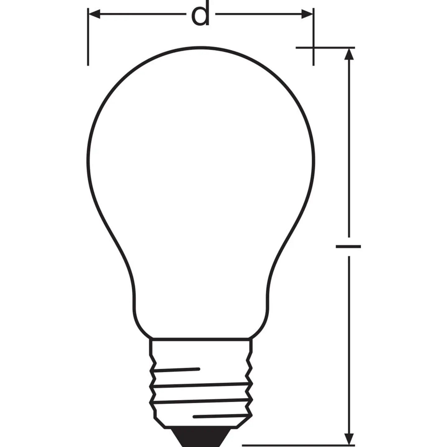 LÃ¢mpada LED Ledvance/Osram 
