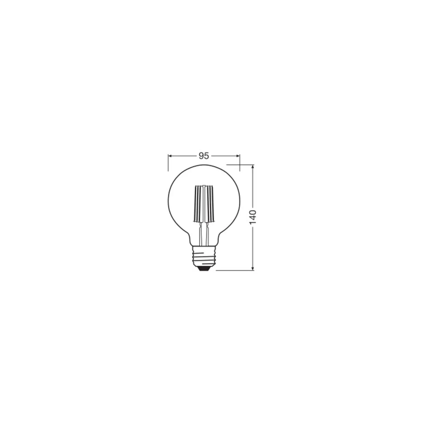LÃ¢mpada LED Ledvance/Osram 