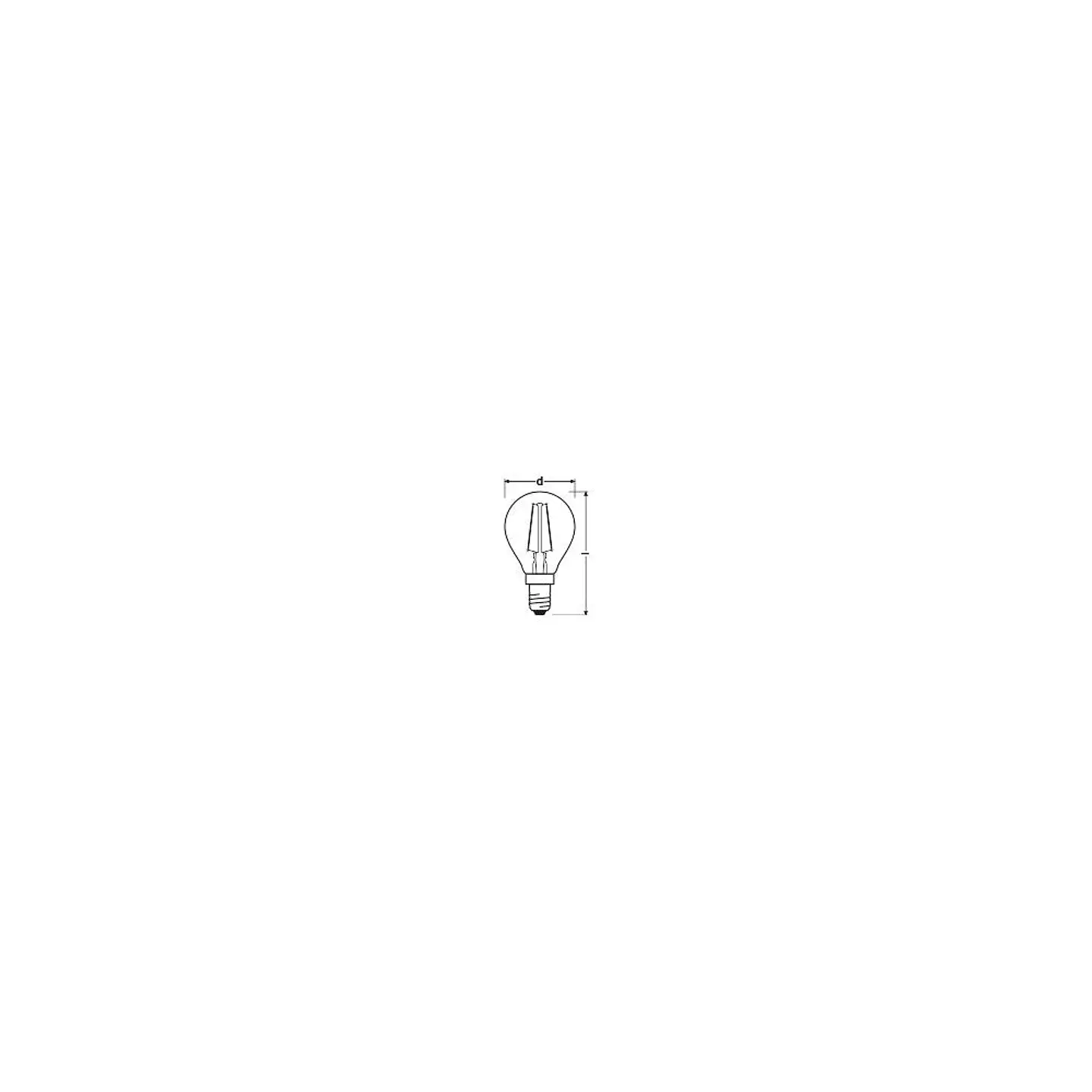 LÃ¢mpada LED Ledvance/Osram 