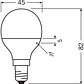 LÃ¢mpada LED Ledvance/Osram 