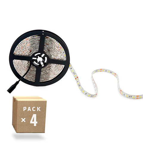 Pack 4 Tiras LED 72W 3970Lm 3000ºK 300