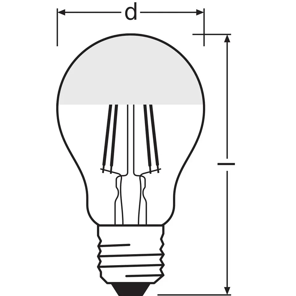 LÃ¢mpada LED Ledvance/Osram 