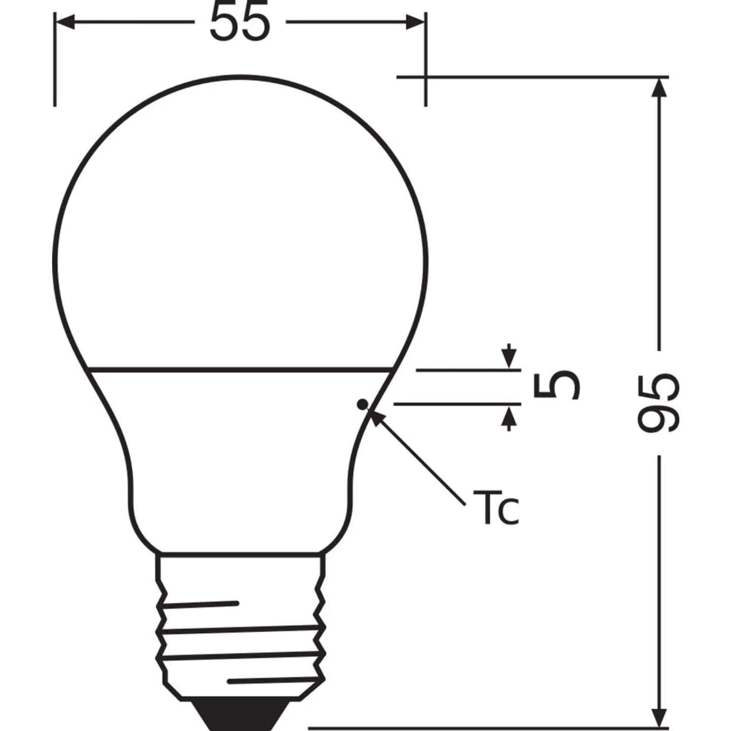 LÃ¢mpada LED Ledvance/Osram 