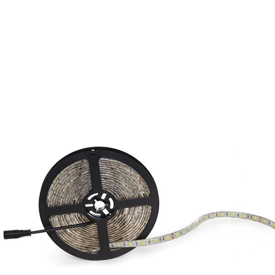 Faixa de 300 LEDs 60W 7000Lm CRI85 4200ÂºK SMD5050 24VDC IP65 x5M 40.000H [CA-5050-60-24-IP65-W]-Branco Natural 3