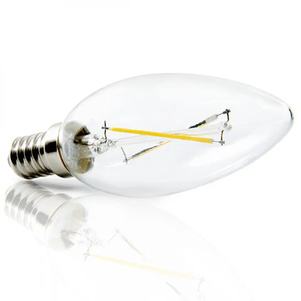 LÃ¢mpada LED E14 4W 144Lm 2000ÂºK Filamento 40.000H [JTX-J14DHA22-WW] 3