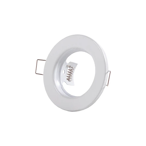 Anel Downlight Circular "Sara" AÃ§o 81Mm - Branco