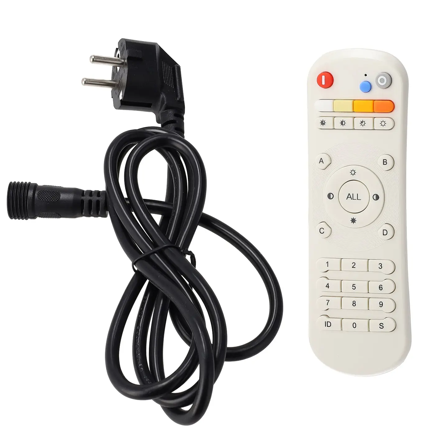 LuminÃ¡ria de parede LED RGB/CCT de 80 W, 100 lm/W, 30Â°, com comando Ã  distÃ¢ncia, sistema TUYA 5
