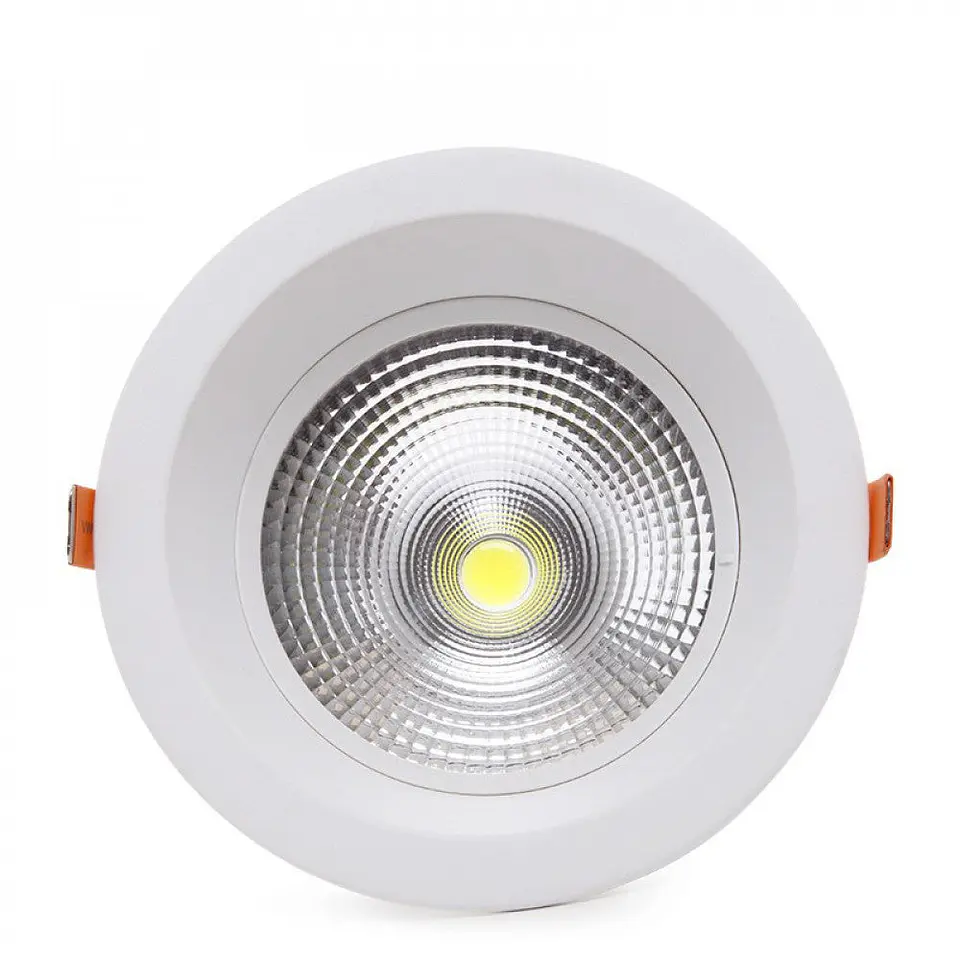 Foco LED Circular de Embutir 18W 2520Lm Antirreflexo UGR19 40.000H Luz Azul 4