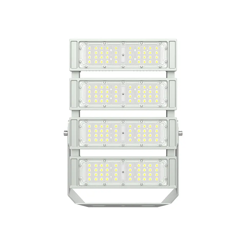 Projector LED para EstÃ¡dio 400W 160lm/W IP66 90Âº 5000K Philips Xitanium Driver 1-10V 2